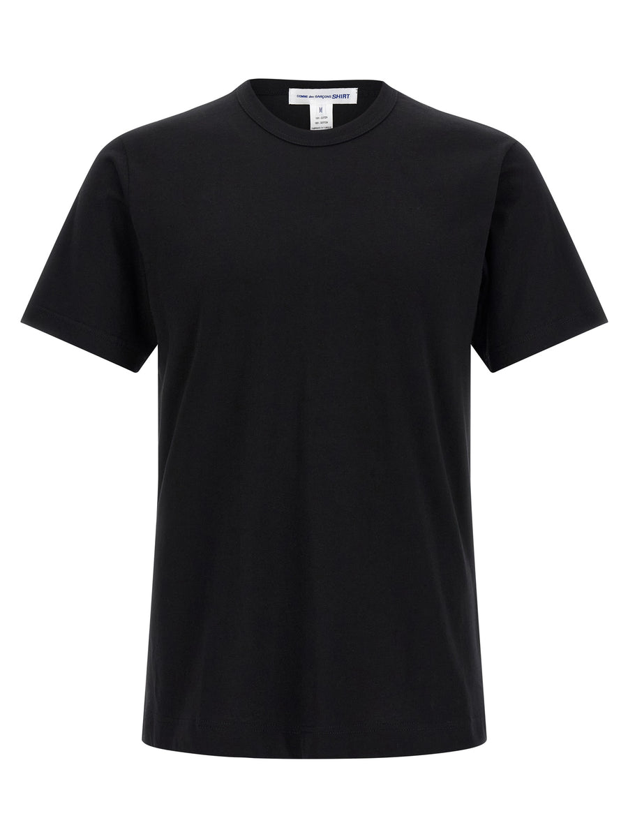 Comme des Garçons 100% Cotton t-shirt in black