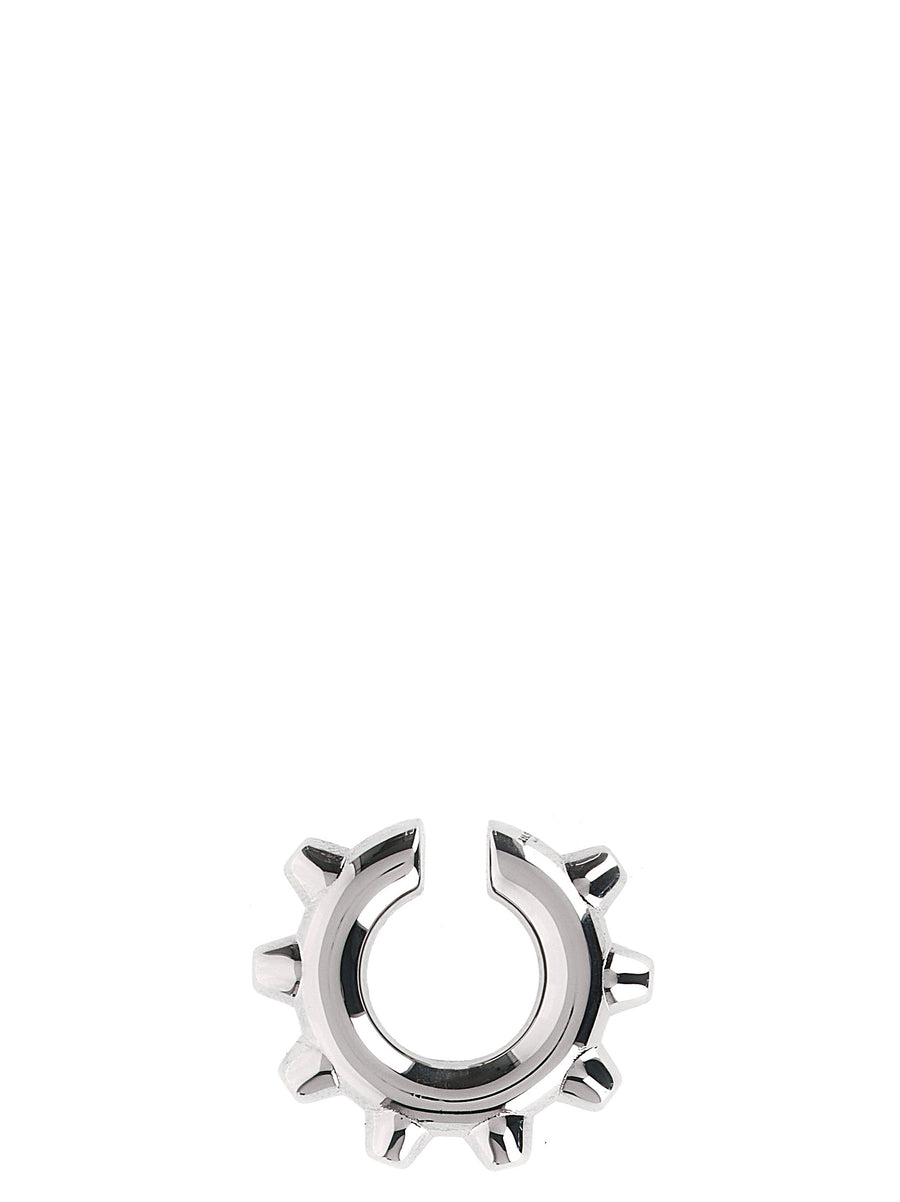 Jil Sander 100% Brass cufflinks in silver