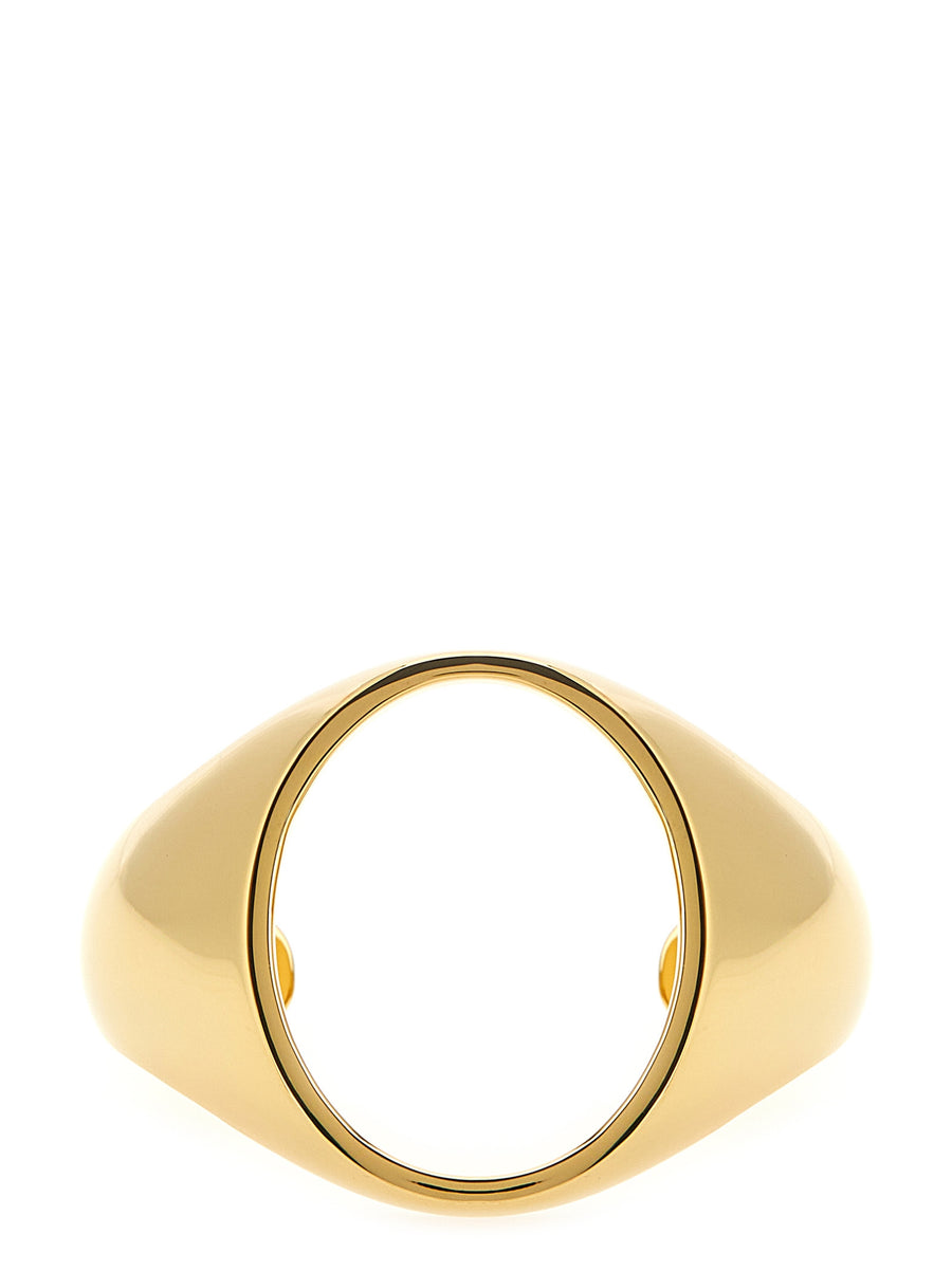 MM6 Maison Margiela 100% brass bracelet in gold