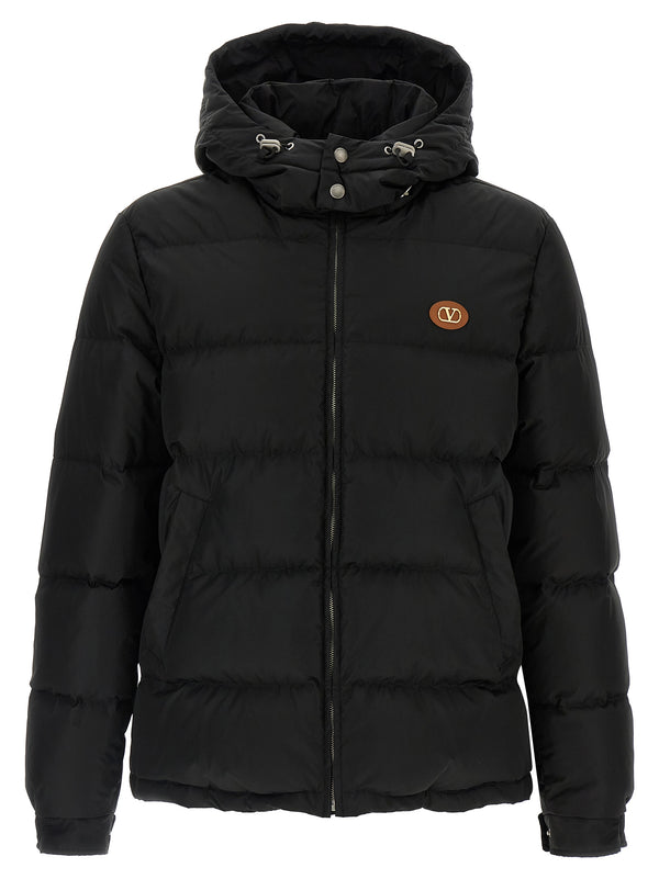 Valentino Garavani 100% Polyamide down jacket in black