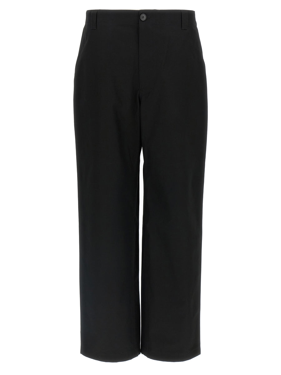 Gucci 100% Cotton trousers in black