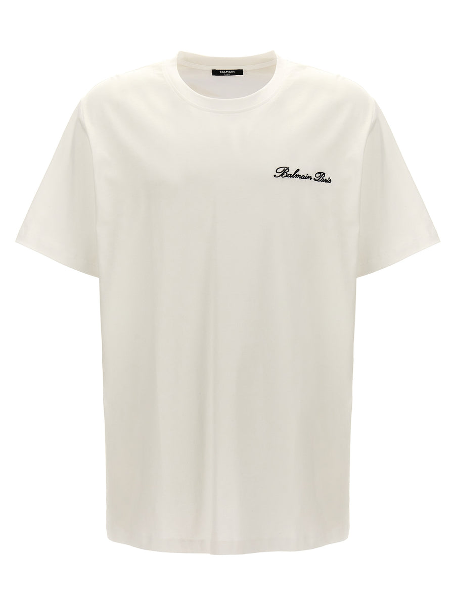 Balmain 100% Cotton t-shirt in white