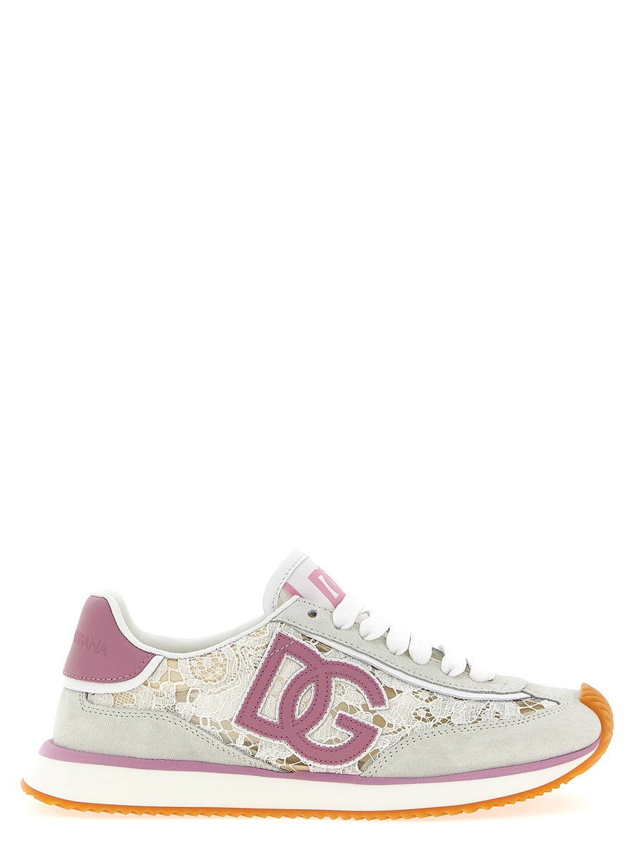 Dolce & Gabbana 43% Wool sneaker in multicolor