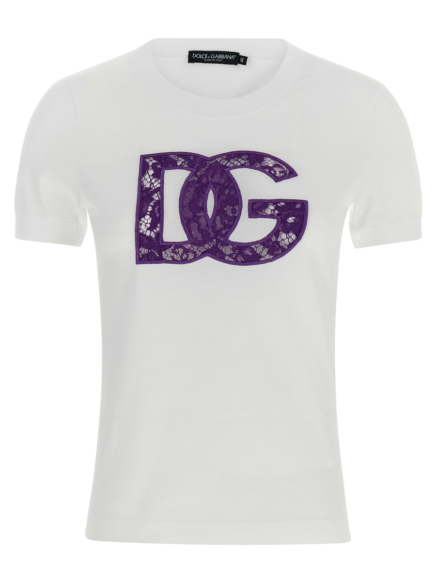 Dolce & Gabbana 100% Cotton t-shirt in white