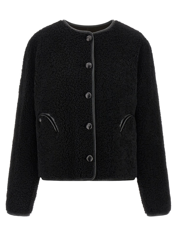 Blazé Milano 100% lamb leather jacket in black