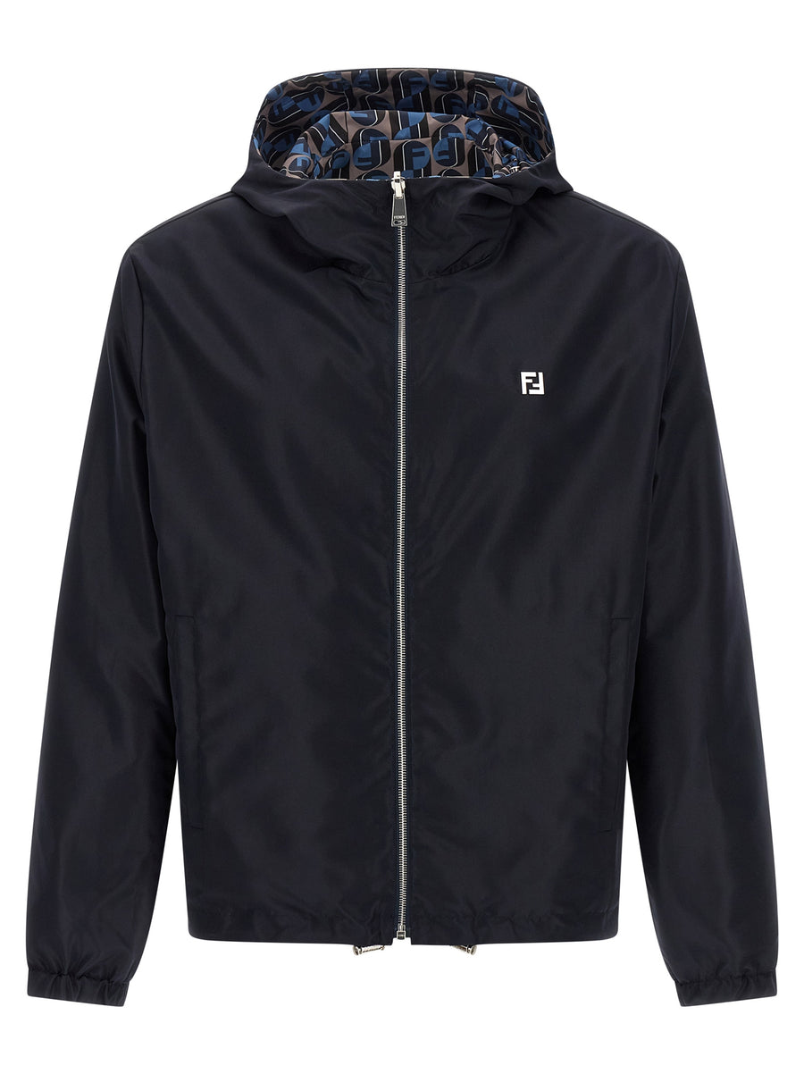 Fendi 100% Polyester jacket in black