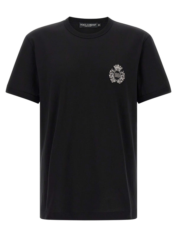 Dolce & Gabbana 100% Cotton t-shirt in black