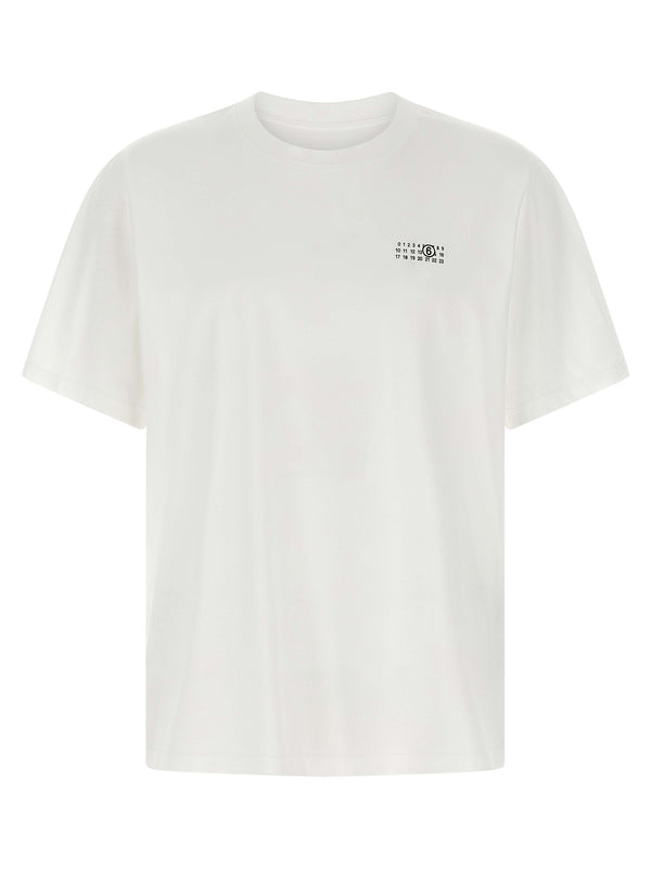 MM6 Maison Margiela 100% cotton t-shirt in white