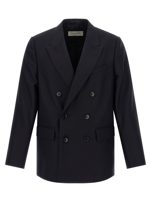 Dries Van Noten 100% Wool blazer in black