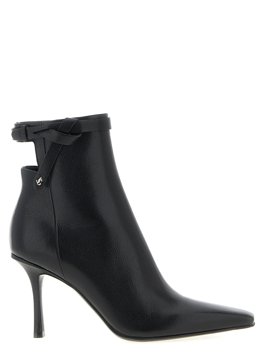 Jimmy Choo 85% Kidskin ankle boot in black