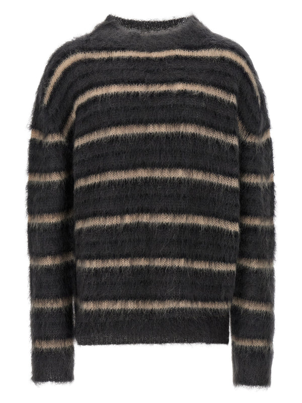 Marni 80% Mohair sweater in gray