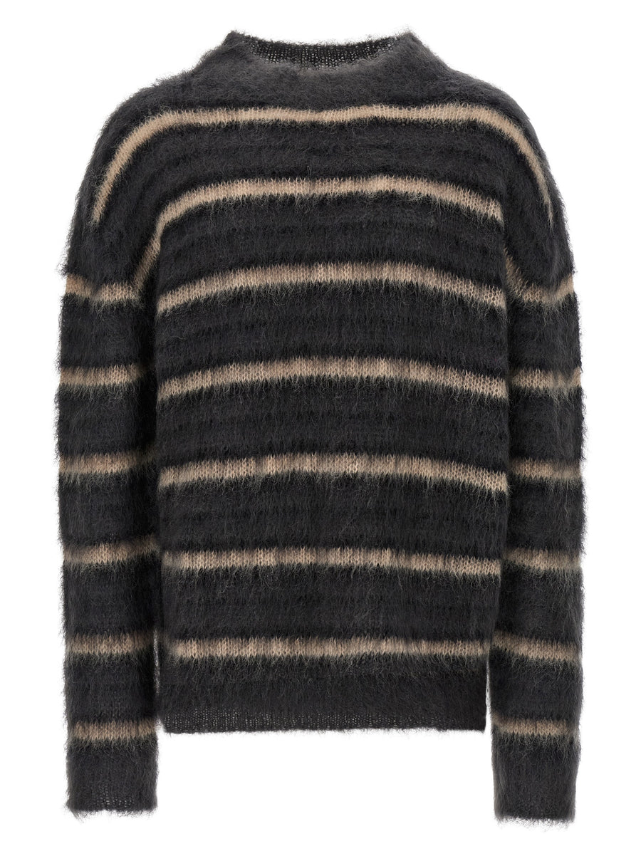 Marni 80% Mohair sweater in gray