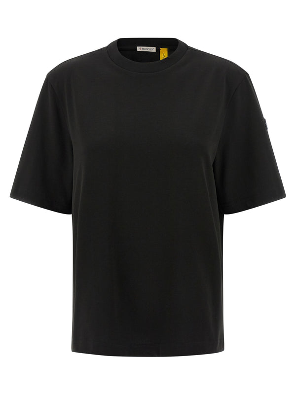 Moncler Genius 100% cotton t-shirt in black