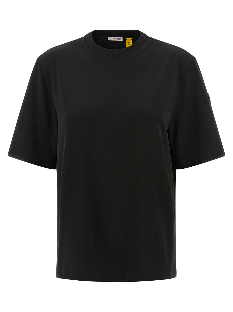 Moncler Genius 100% cotton t-shirt in black
