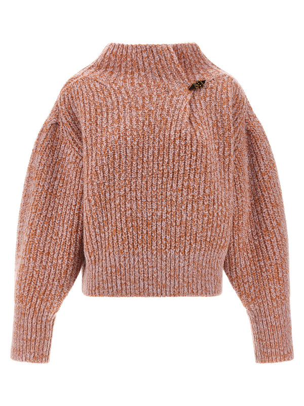 Dries Van Noten 68% wool sweater in pink