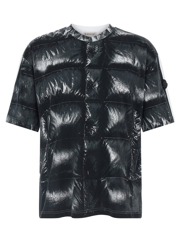 Moncler Genius 100% cotton t-shirt in black