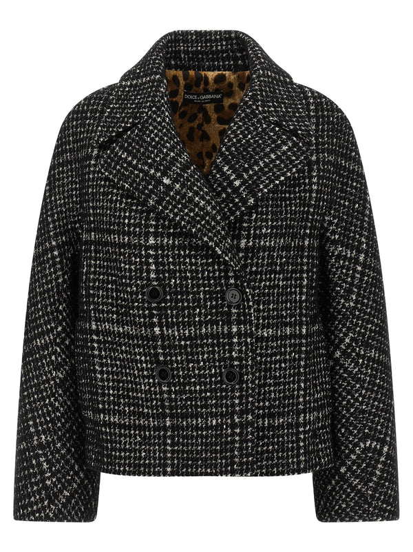 Dolce & Gabbana 50% Virgin Wool blazer in black
