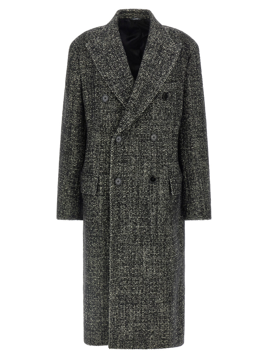 Dolce & Gabbana 87% Wool coat in gray