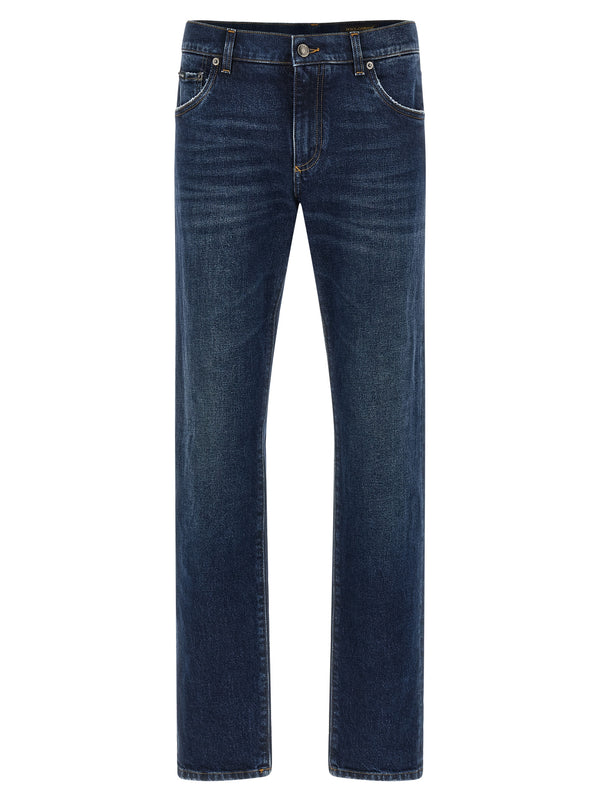 Dolce & Gabbana 100% Cotton jeans in blue