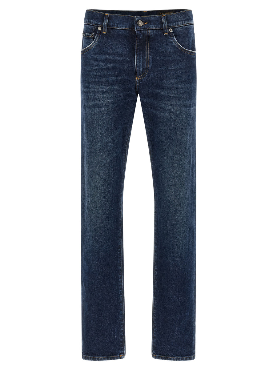 Dolce & Gabbana 100% Cotton jeans in blue