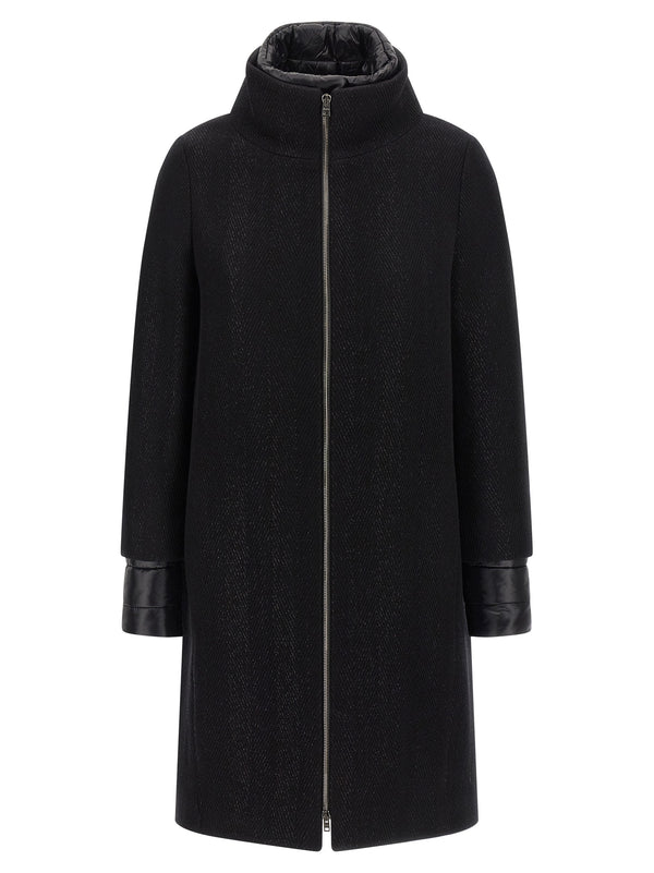 Herno 59% Wool coat in black