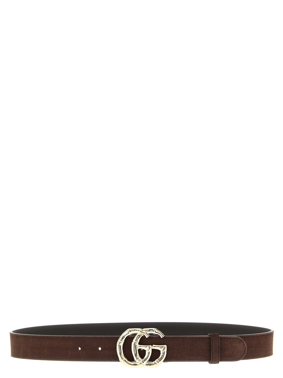 Gucci 100% calfskin leather (Bos Taurus) belt in brown