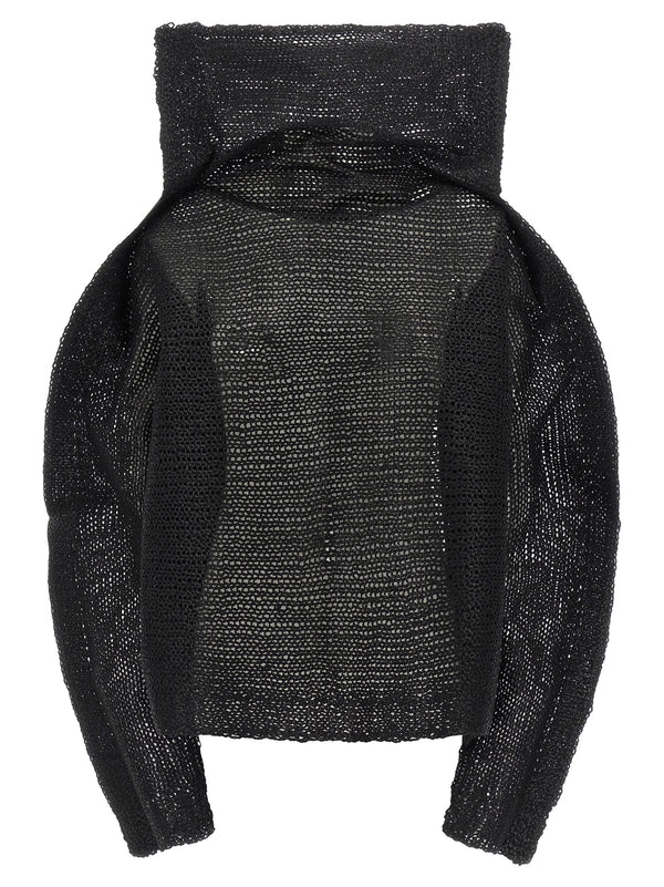 Issey Miyake 62% Wool sweater in black