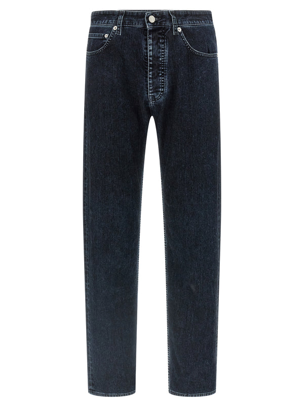 MM6 Maison Margiela 98% cotton jeans in black