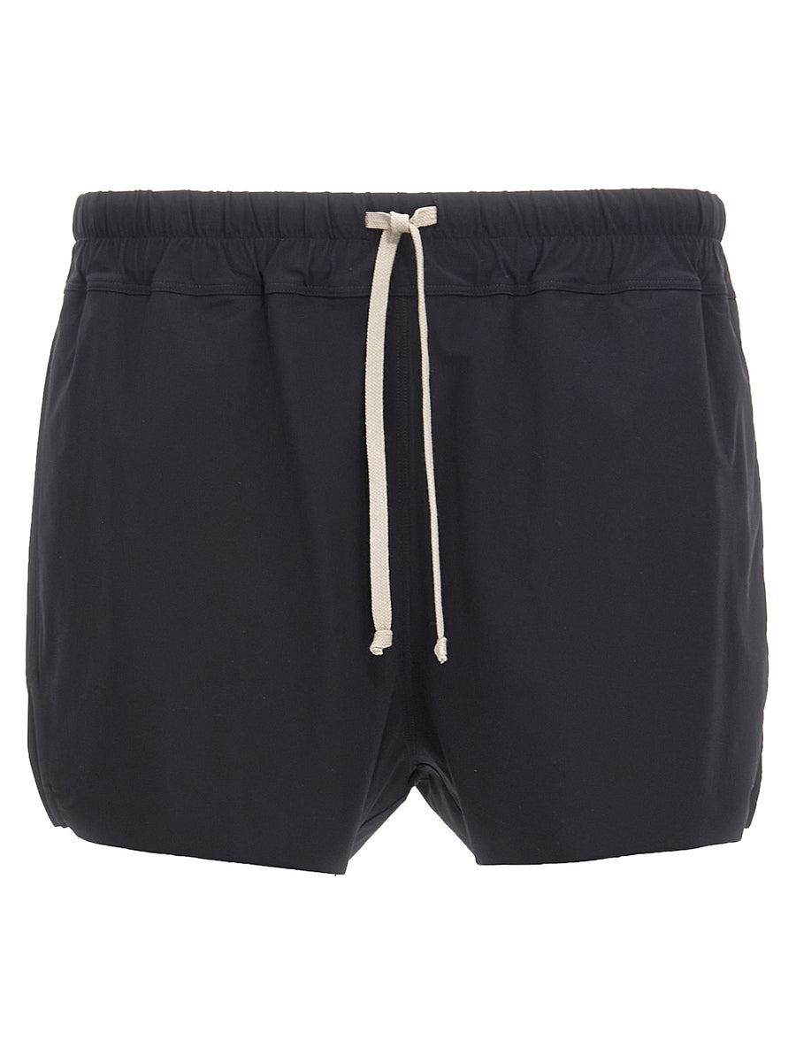 Rick Owens 79% nylon swim shorts in black