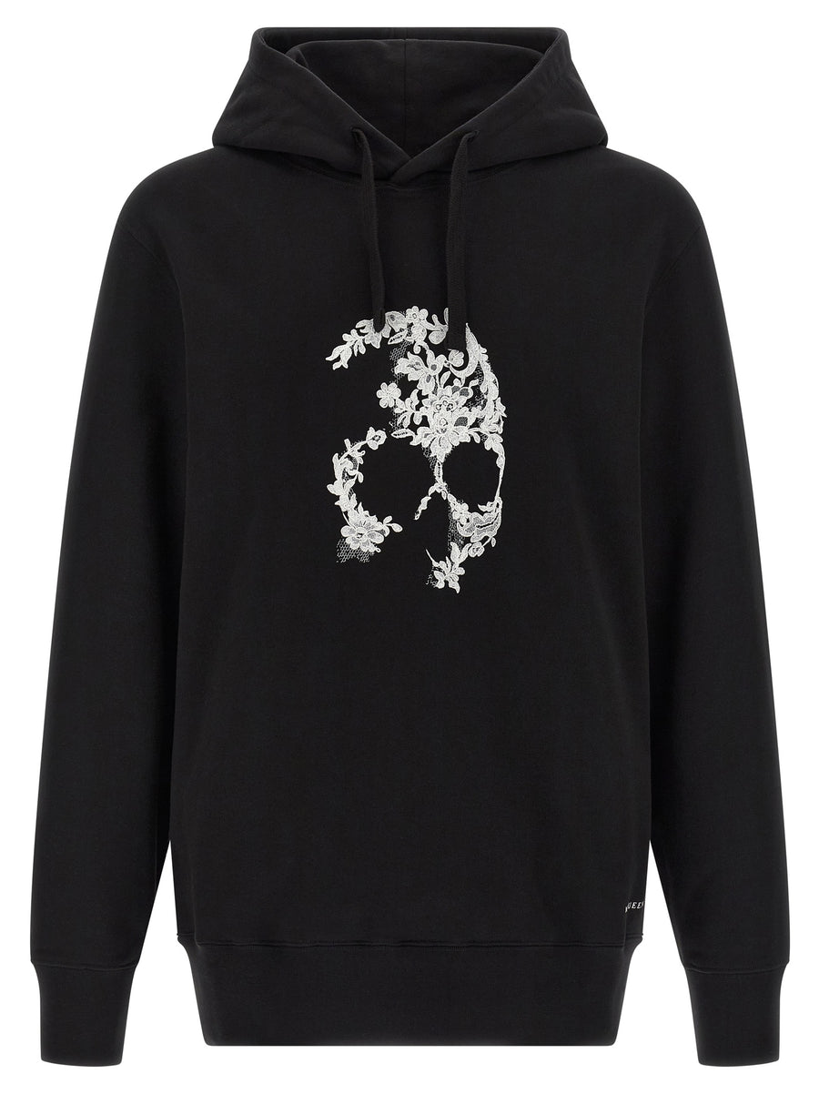 Alexander McQueen 100% Cotton hoodie in black