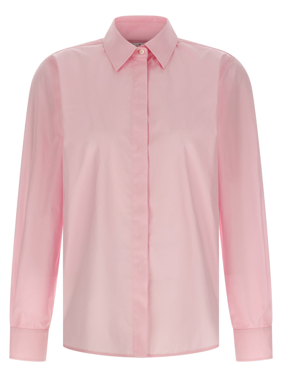 Max Mara 100% cotton shirt in pink