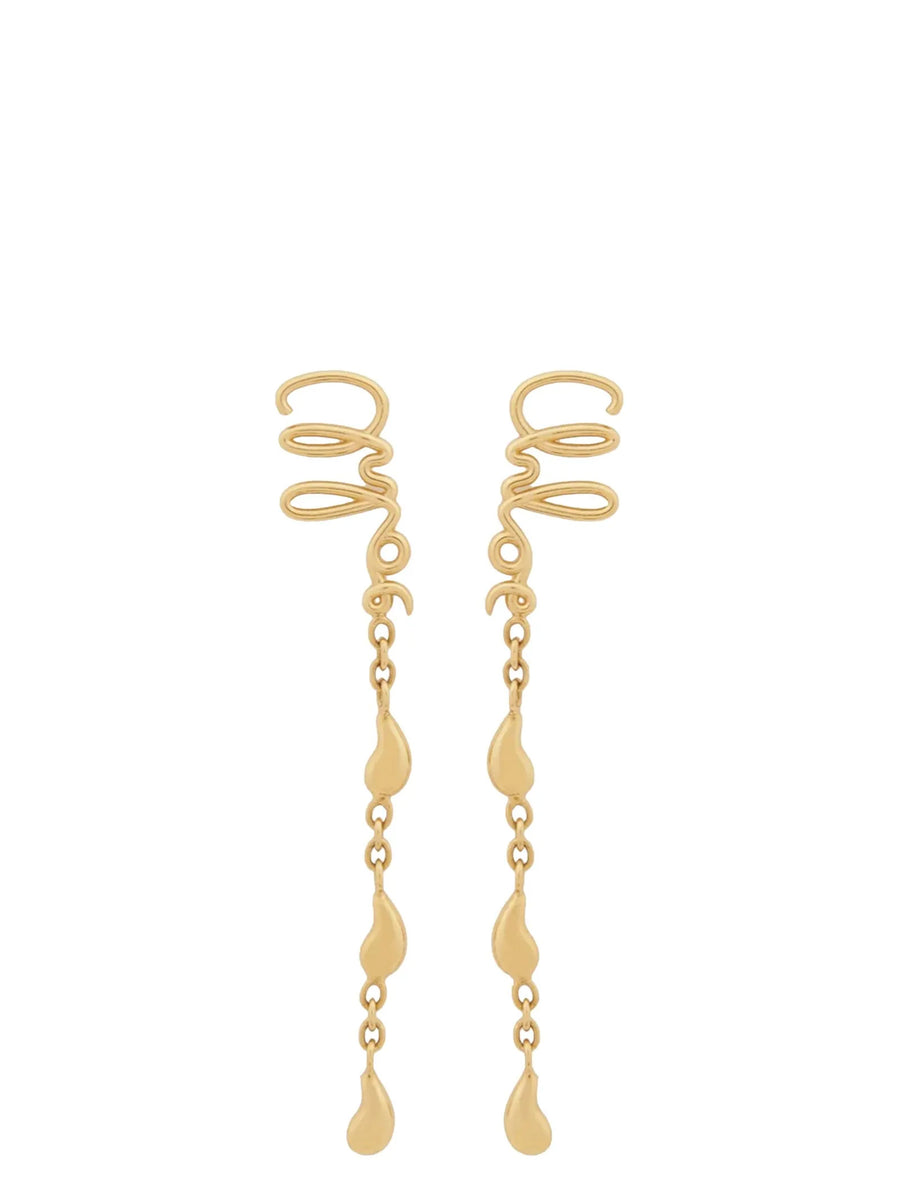 Chloé 100% Brass earrings in gold