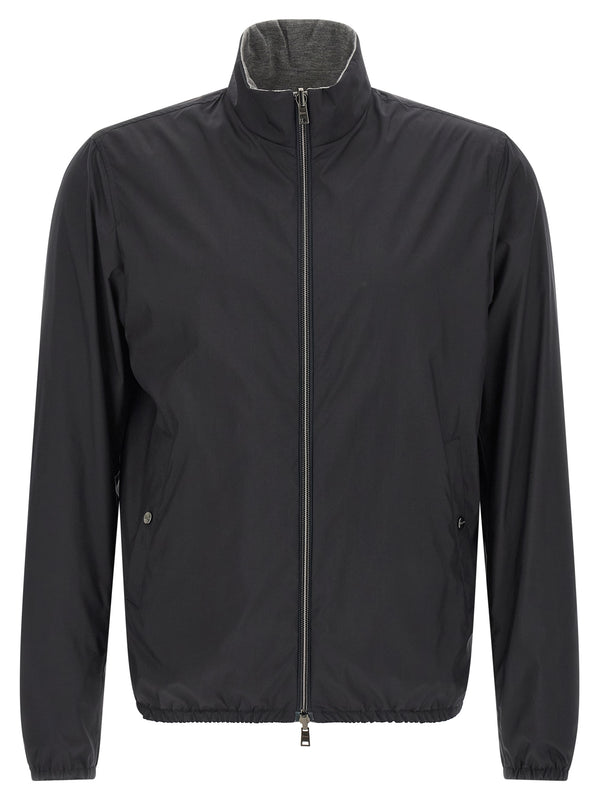 Herno 100% Polyester jacket in black