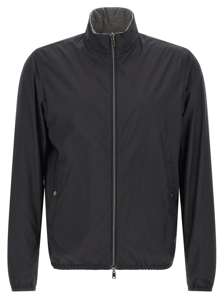 Herno 100% Polyester jacket in black