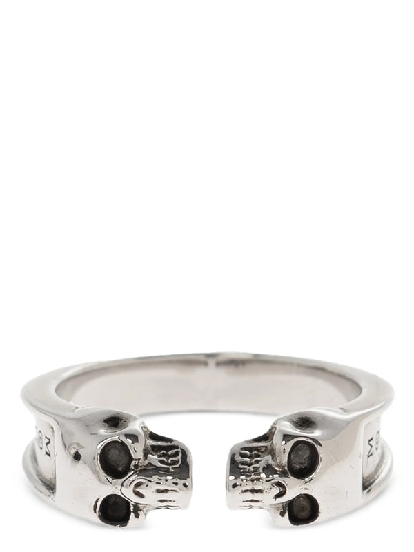 Alexander McQueen 100% steel cufflink in silver