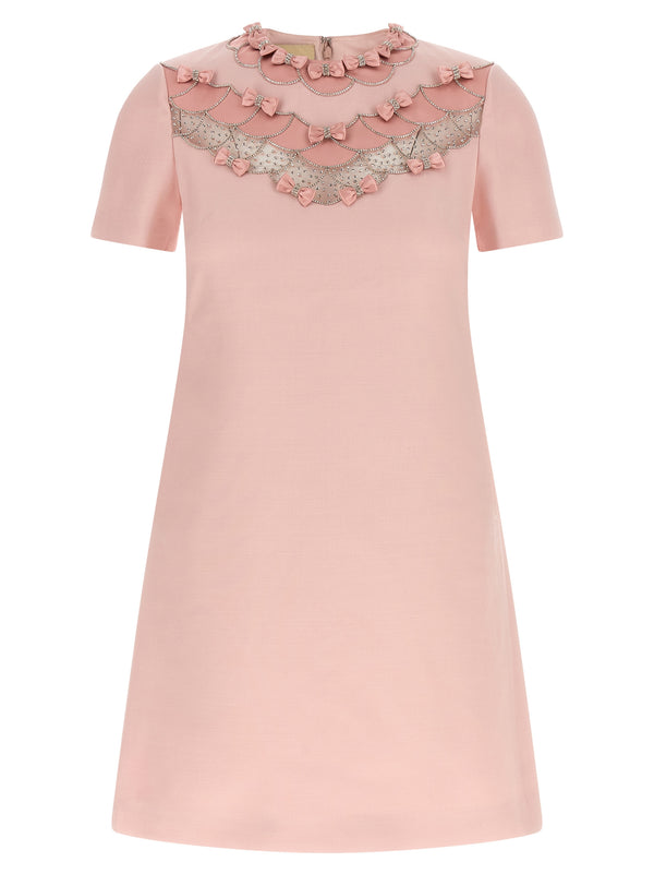 Valentino Garavani 65% virgin wool blouse in pink