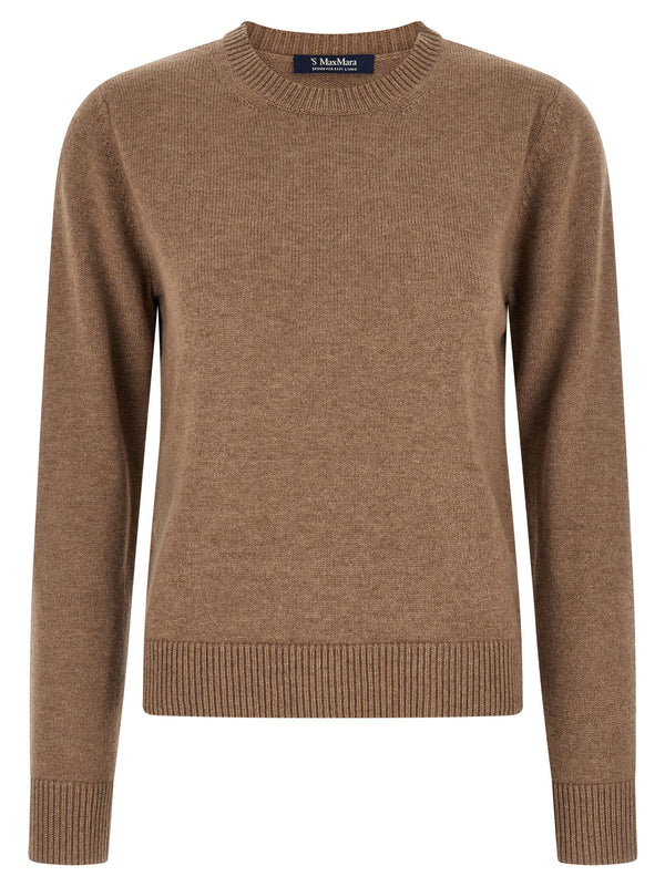 'S Max Mara 80% wool sweater in brown