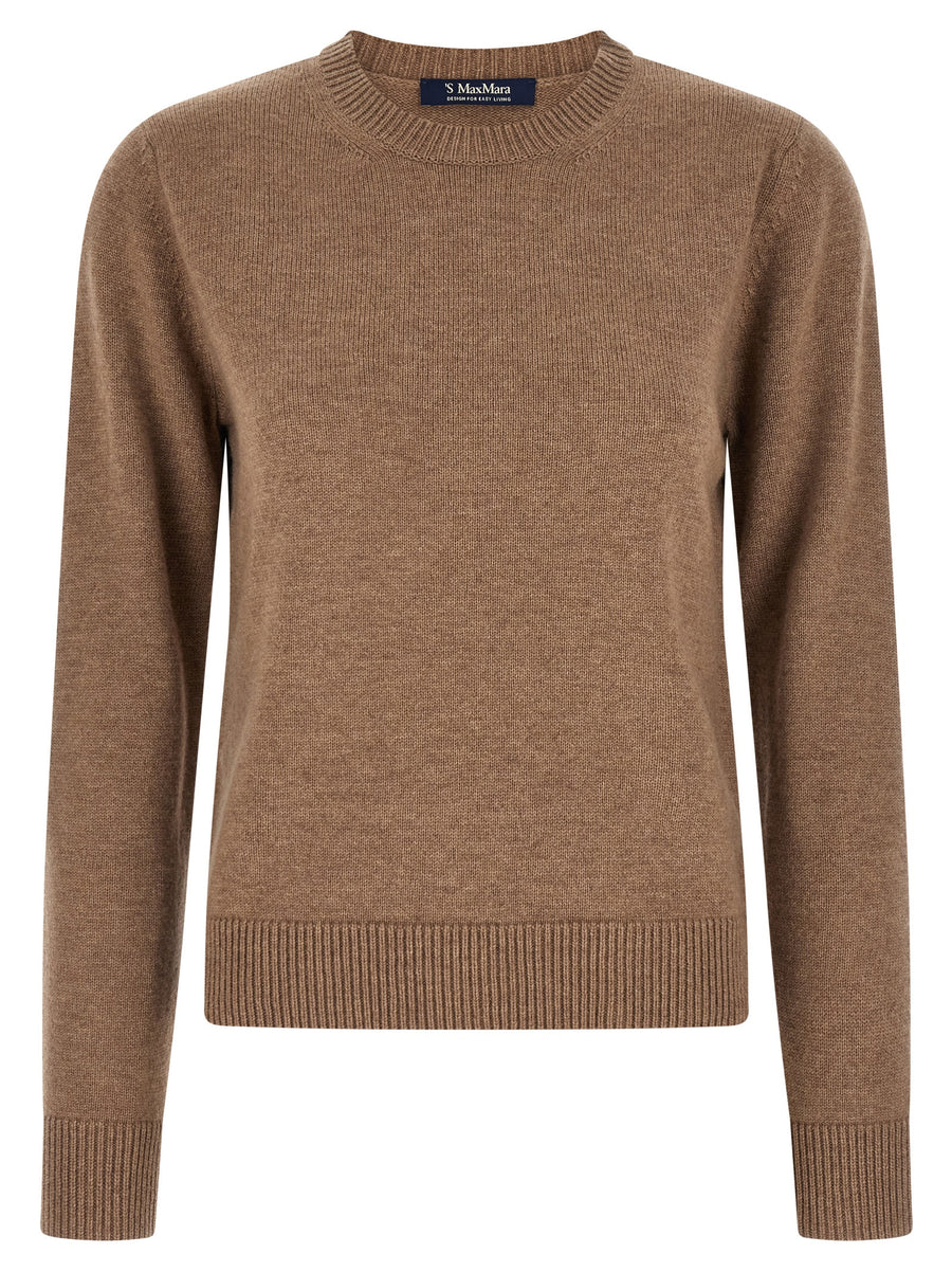 'S Max Mara 80% wool sweater in brown