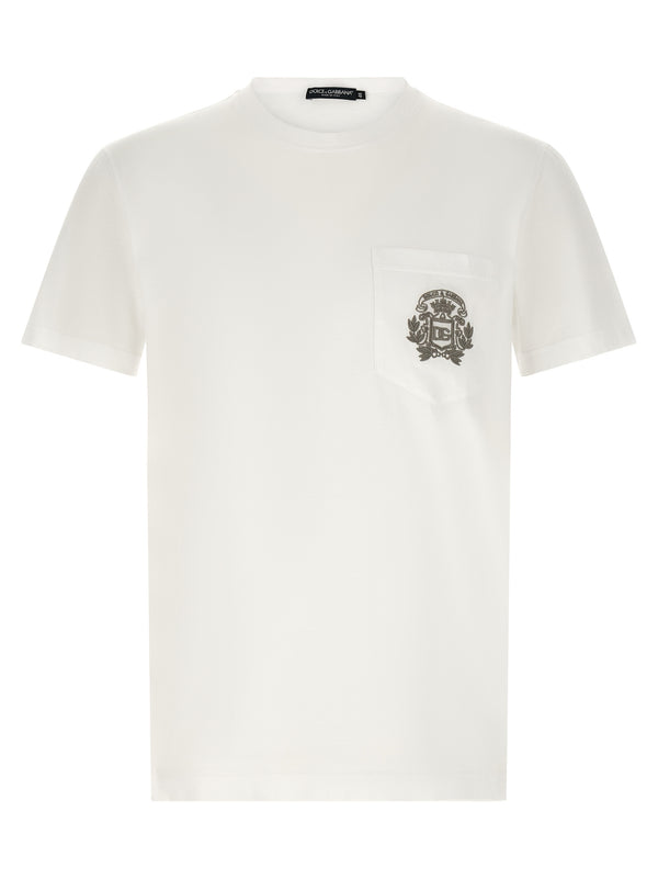 Dolce & Gabbana 100% Cotton t-shirt in white