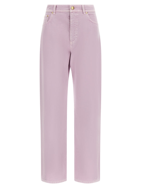 Alberta Ferretti 100% Cotton jeans in pink