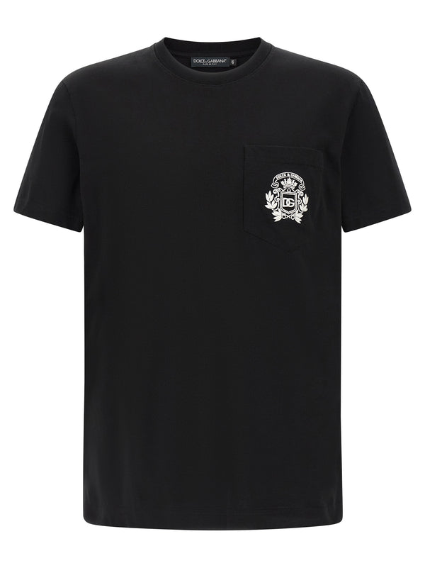Dolce & Gabbana 100% Cotton t-shirt in black