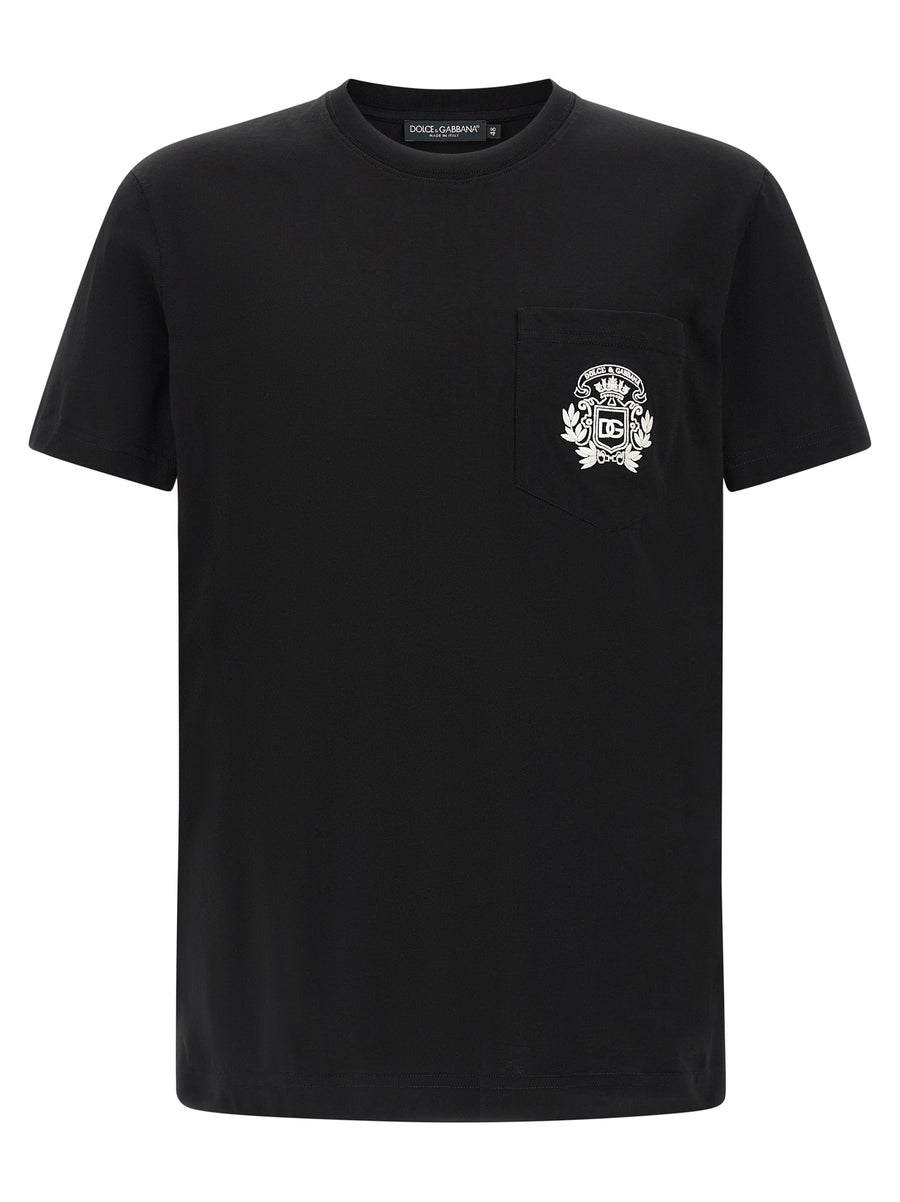 Dolce & Gabbana 100% Cotton t-shirt in black