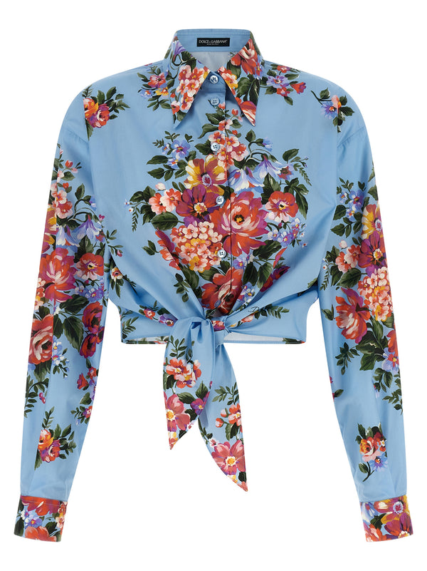 Dolce & Gabbana 100% Cotton blouse in blue