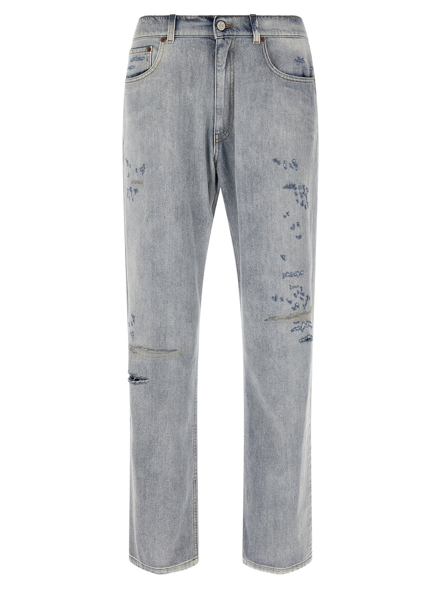 MM6 Maison Margiela 100% Cotton jeans in blue