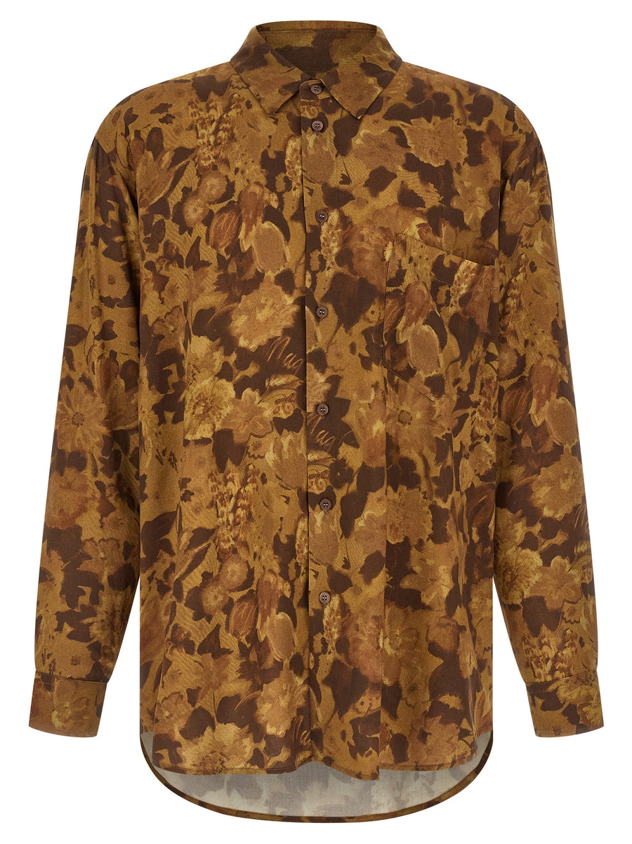 Magliano 100% Viscose shirt in brown