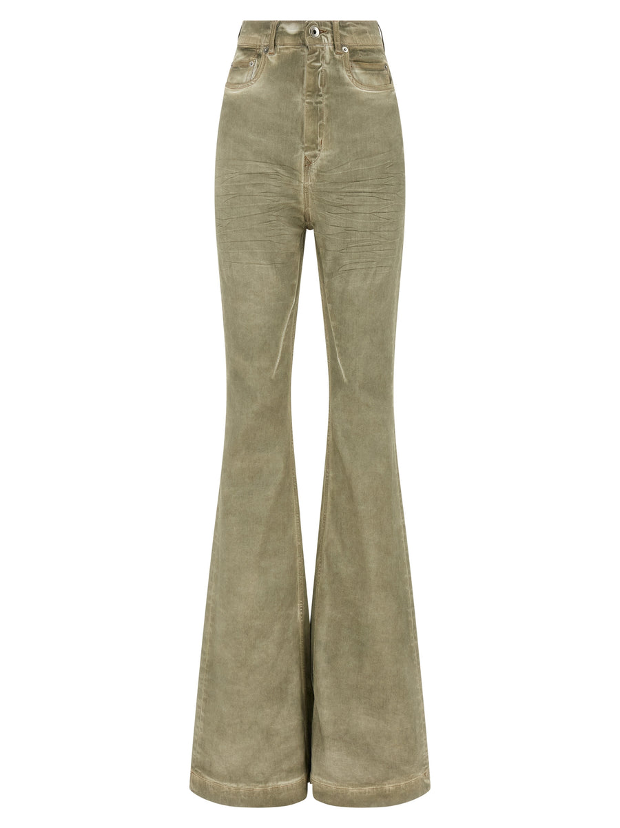 Drkshdw 91% Cotton jeans in beige