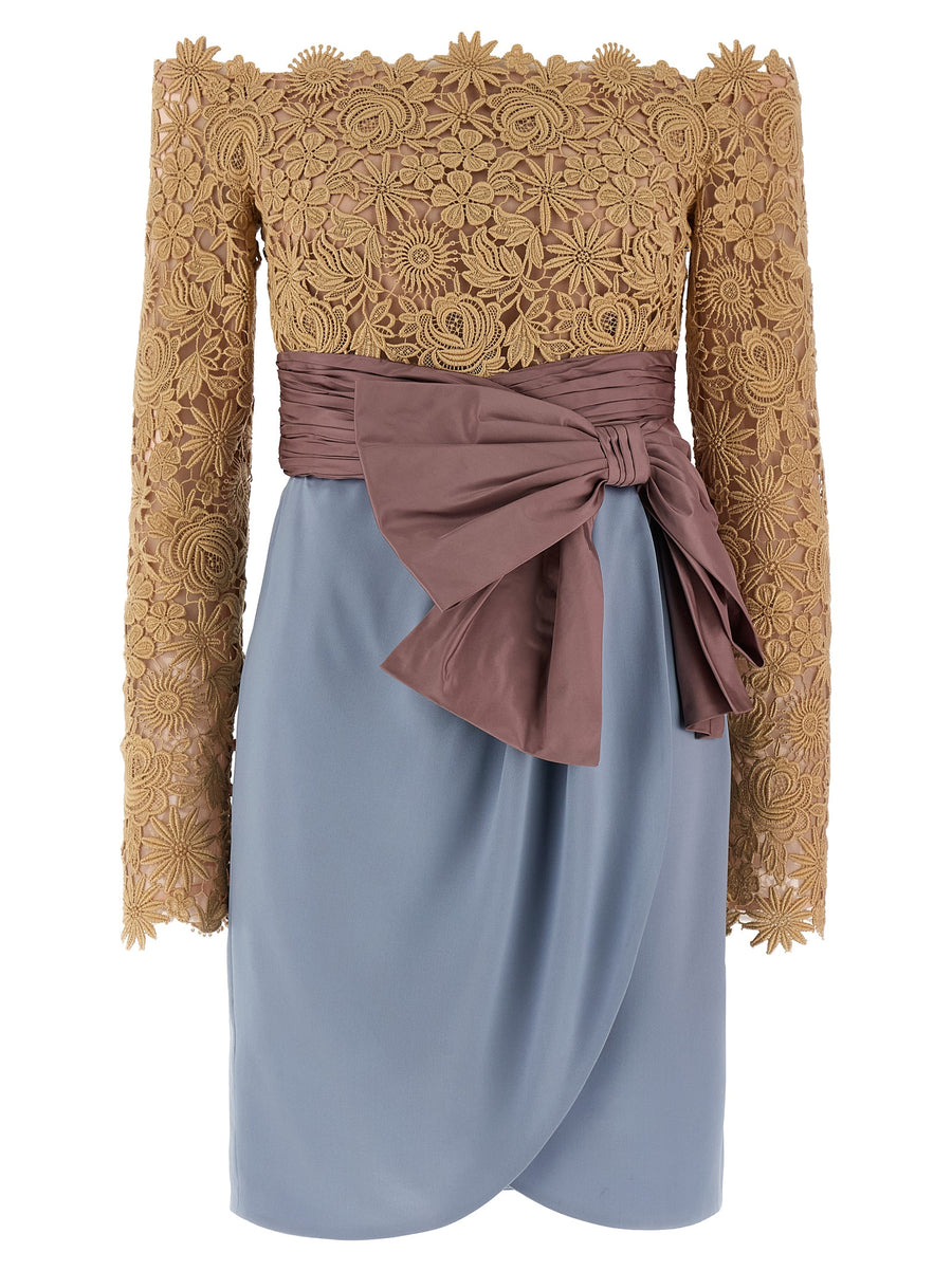 Valentino Garavani 93% Cotton dress in multicolor
