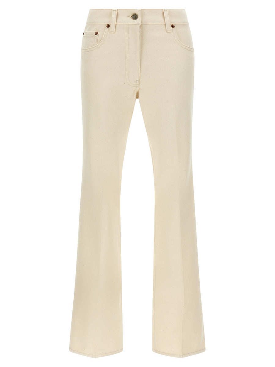 Valentino Garavani 100% Cotton jeans in beige