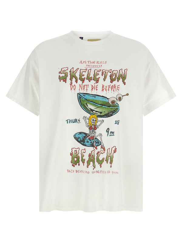 Gallery Dept. 100% cotton t-shirt in white