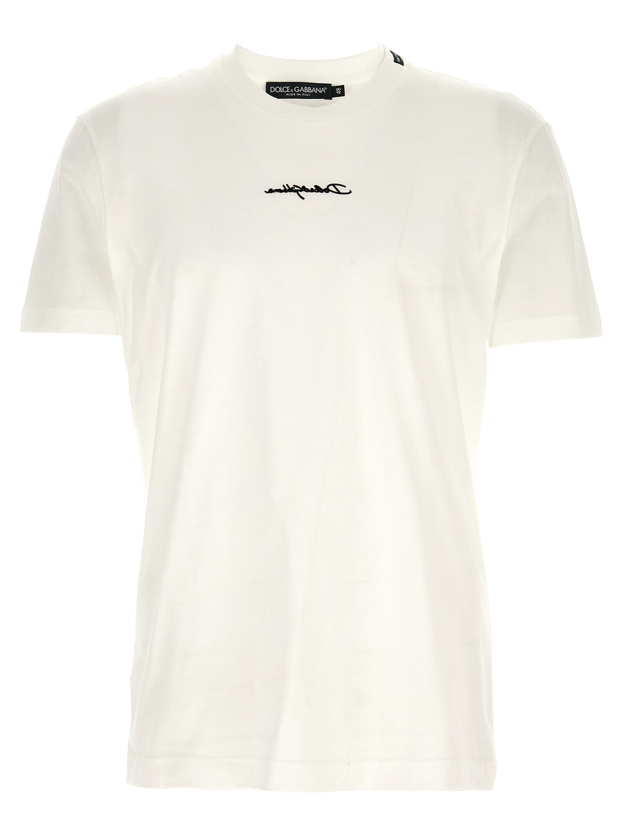 Dolce & Gabbana 100% Cotton t-shirt in white